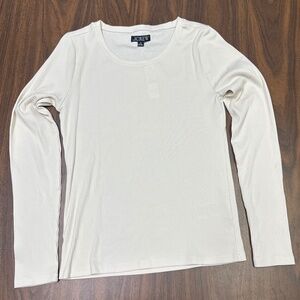 NWT - J. CREW Ribbed Long Sleeve Tee - Sz M